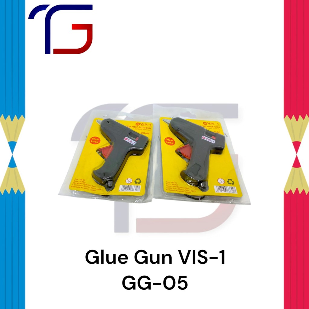 

Vis-1 GG-05 Lem Tembak / Hot Melt Glue Gun Kecil