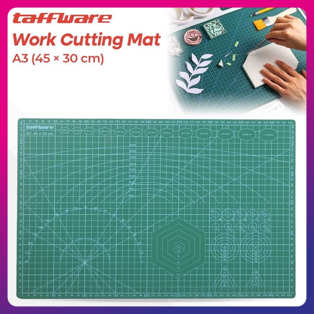 

Taffware Alas Potong Work Cutting Mat Pad A3 45x30cm