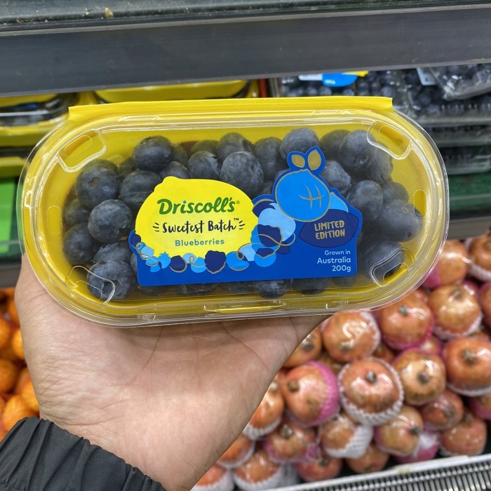 

Promo Blueberry fresh driscolls sweetest batch Blueberries australia
