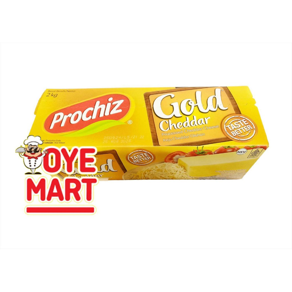 

PROCHIZ GOLD CHEDDAR 2KG