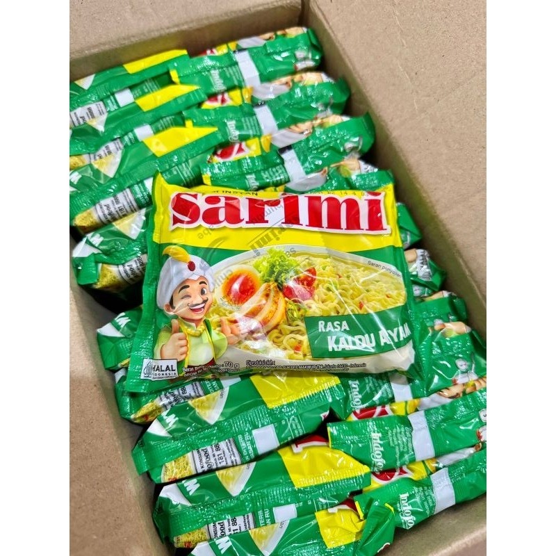 

Sarimi Rasa Kaldu Ayam 70 gram Kartonan atau 1 DUS isi 40 pcs