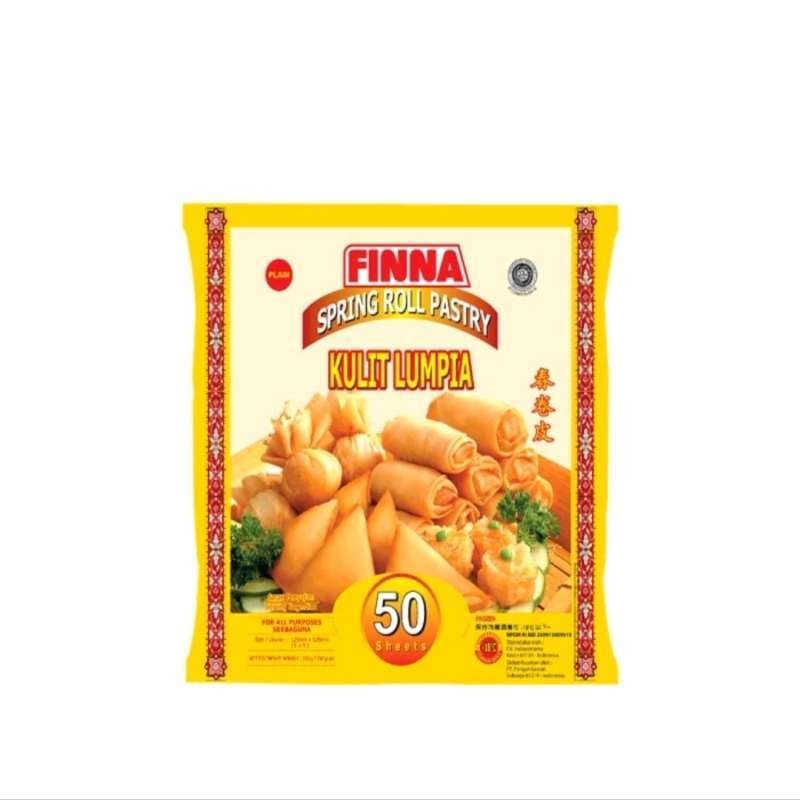 

FINNA Kulit Lumpia 50 Lembar – Spring Roll Pastry 12.5cm – Serbaguna & Anti Sobek