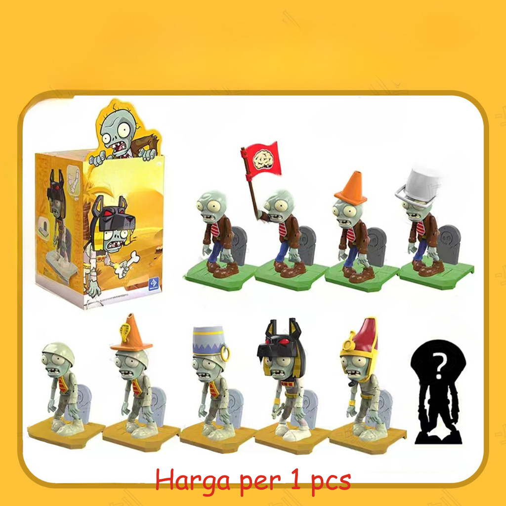 [randomfinds] Blind Box PLANTS VS ZOMBIE / Figure Lucu / Mainan Lucu Toys