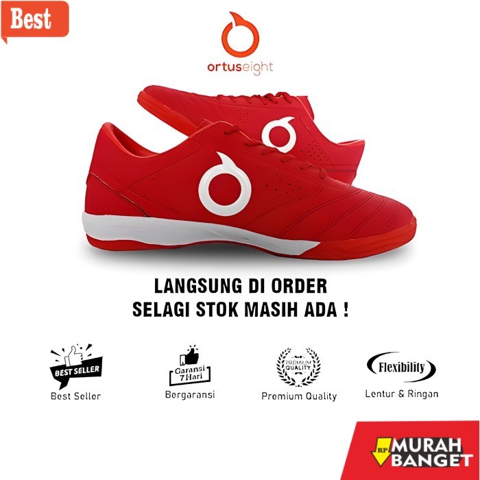 rekomendasi sepatu futsal Sepatu Futsal olahraga joging running sport pria ortuseight original - Bir
