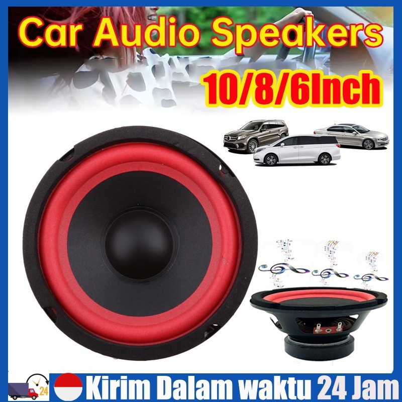 【Stok Tersedia】Speaker Subwoofer Speaker Elsound 10inch/8inch/6inch Woofer 100Watt-80Watt Original S