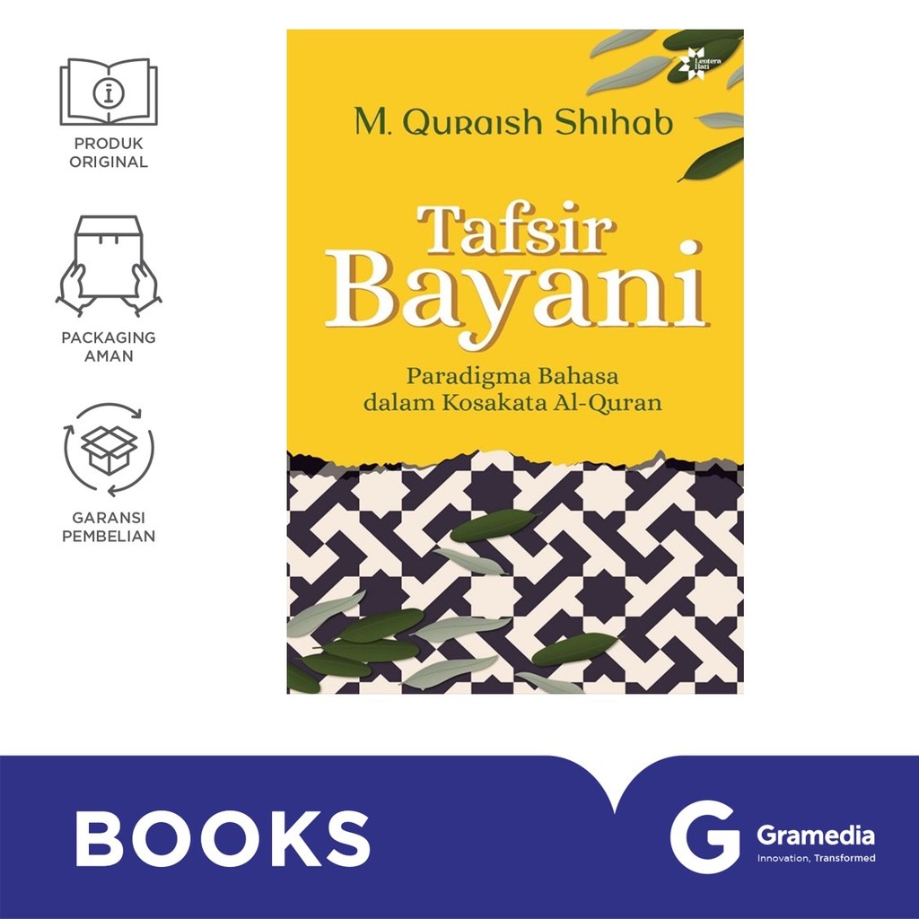 Tafsir Bayani : Paradigma Bahasa Dalam Kosakata Al-Quran ( M. Quraish Shihab )
