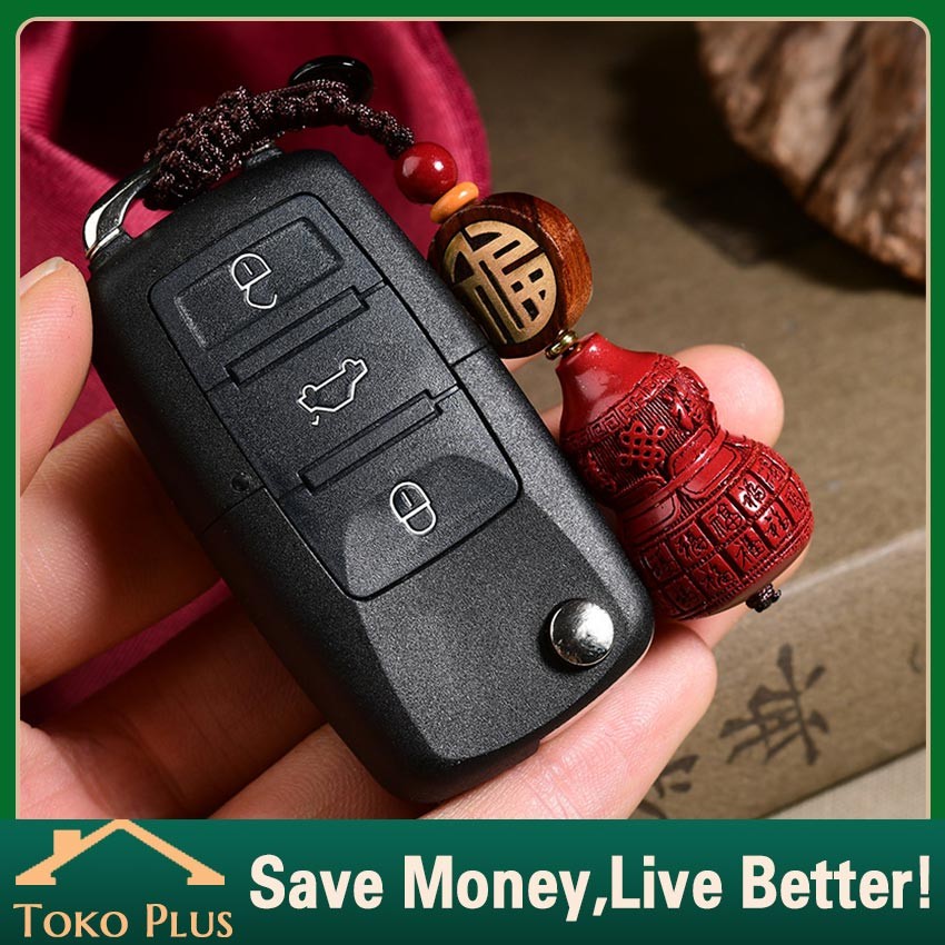 Gantungan Kunci Bahan Zhusha Feng Shui Keberuntungan Pria Wanita