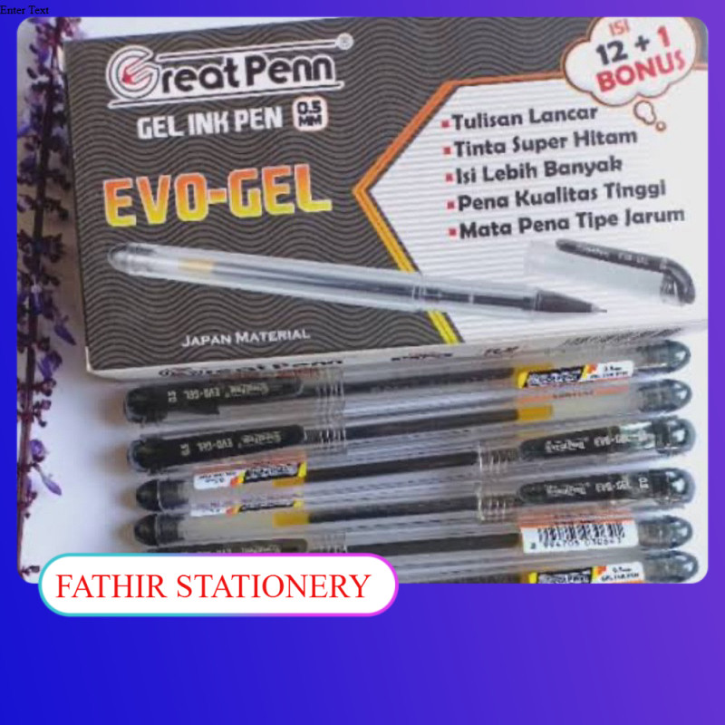 

GREAT PENN EVO GEL - ISI 13 PCS / PACK