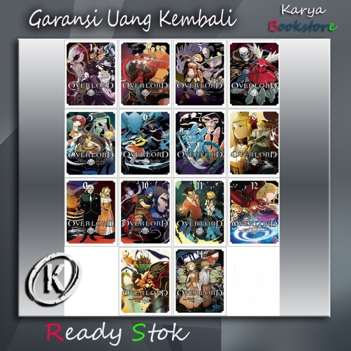 Komik manga Overlord, Vol. (1-17) English