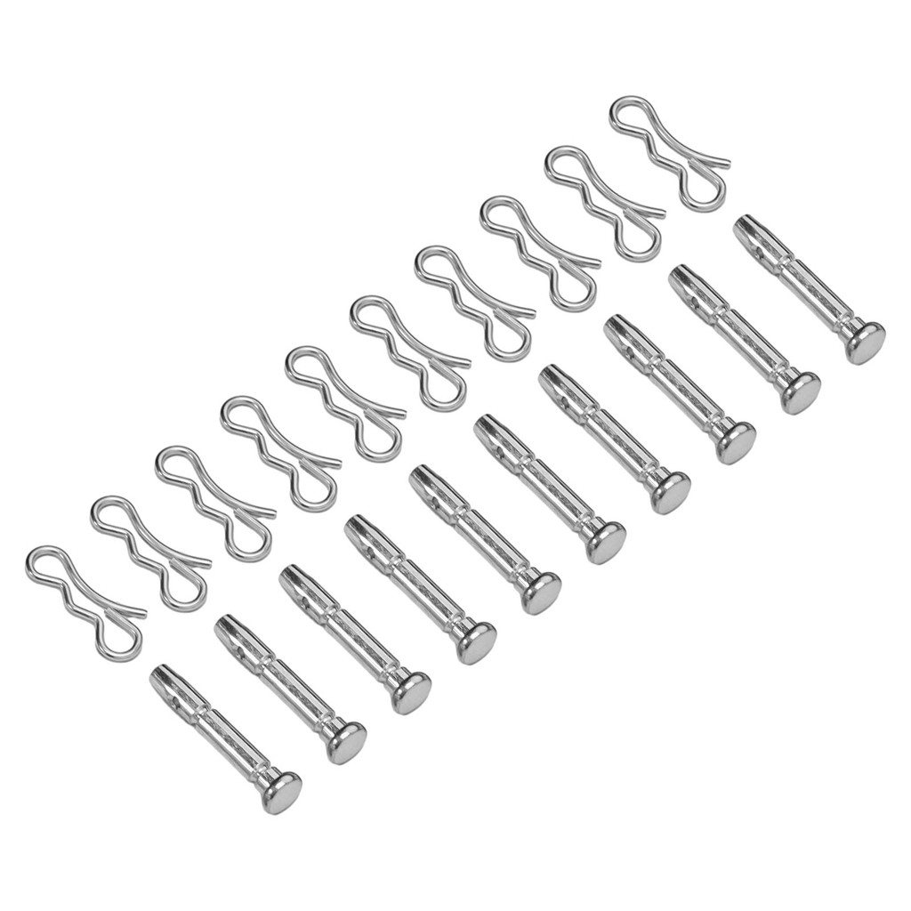 

Convenient 20Pcs Shear Pins&Cotter Pins for Snowblower Set Fits Most 2 Stage Models Easy and Quick Replacement