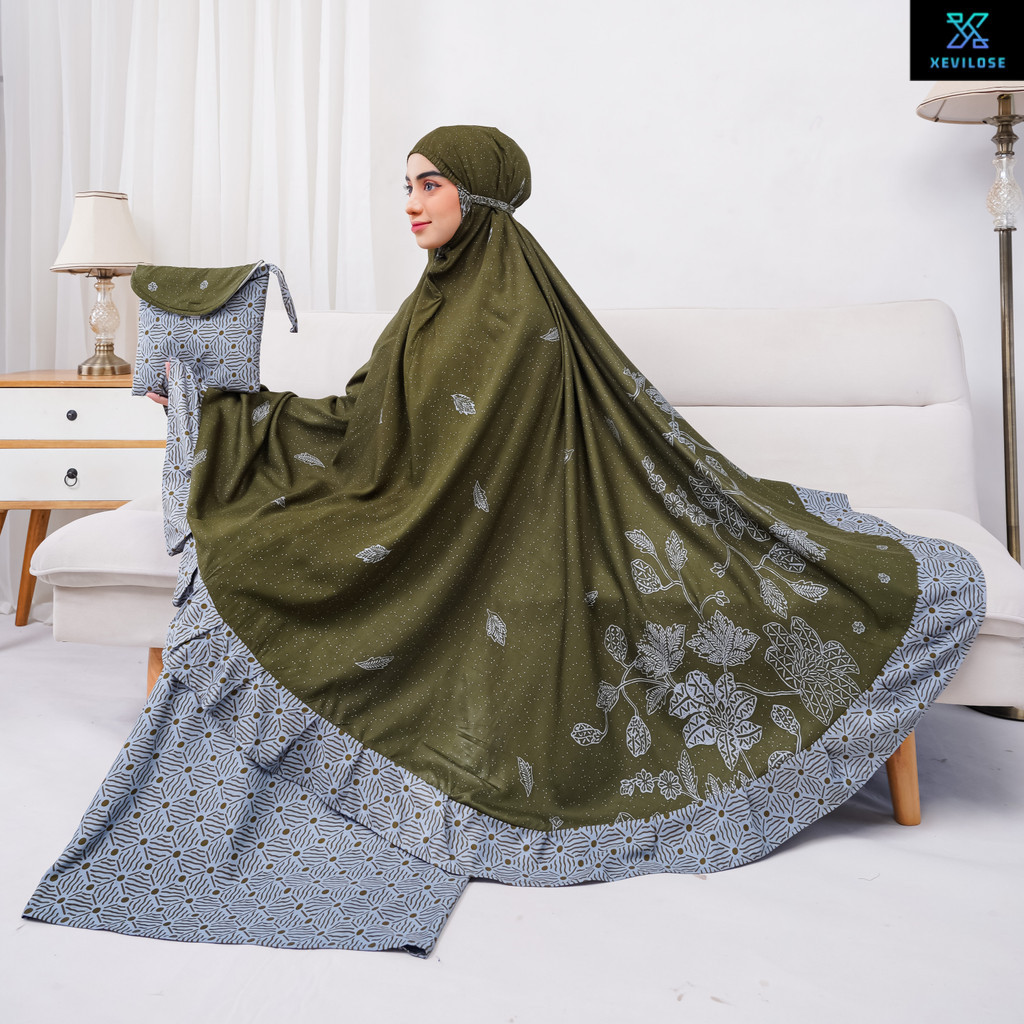 Mukena Batik Dewasa Premium Terbaru Rayon Adem
