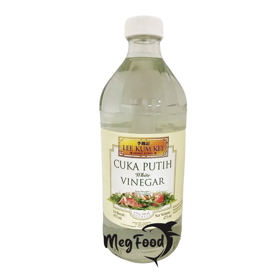 

Lee Kum Kee White Vinegar Cuka Putih 473 Ml