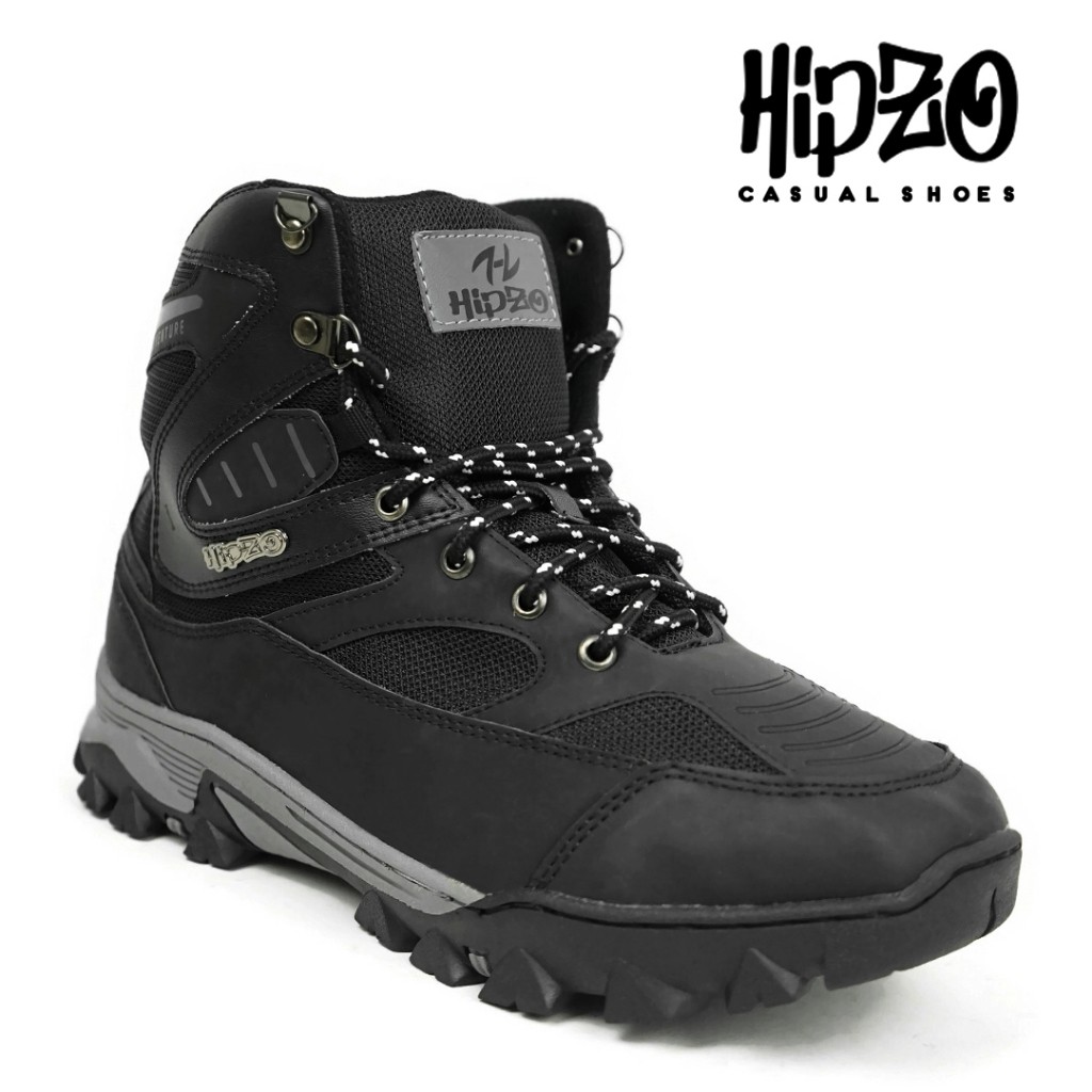 HIPZO Sepatu Hiking M072 Boots High Quality Untuk Pria Size Jumbo Original Mendaki