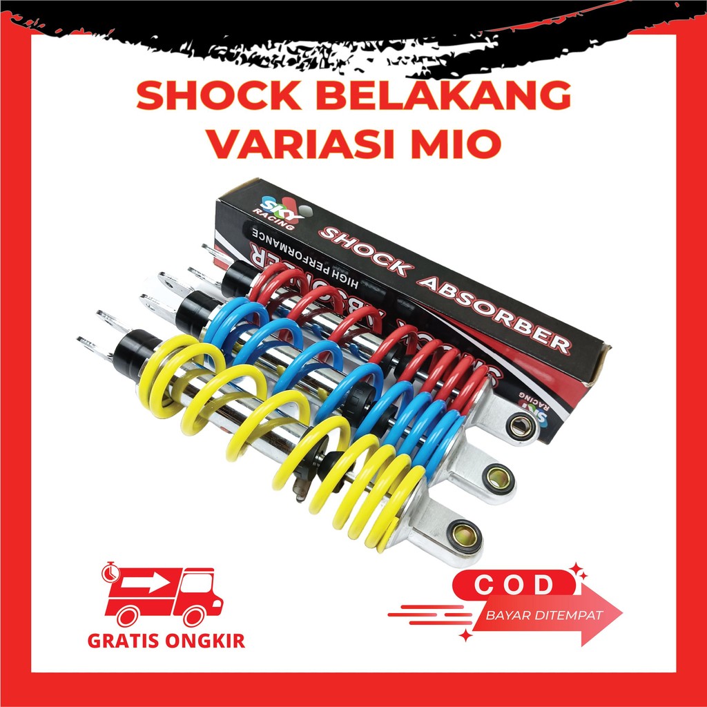 ShockBreaker Belakang Yamaha Mio Karbu - Mio M3 - Mio J Original Variasi Motorcycle