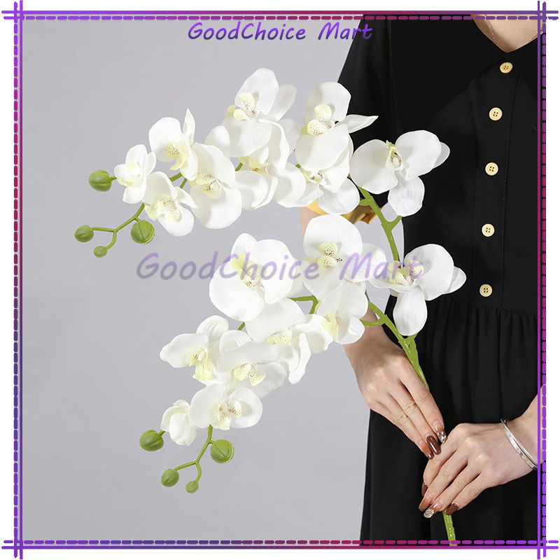 Bunga Plastik / Bunga Anggrek Bulan Latex X9