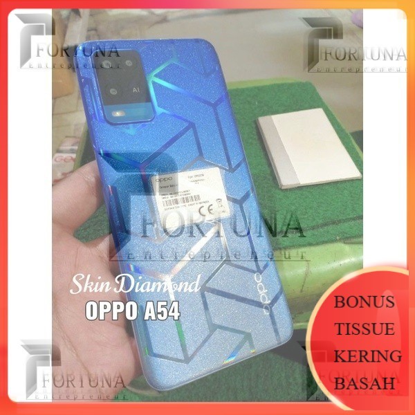 ANTI JAMUR OPPO A54 SKIN Garskin Motif DIAMOND TRANFORMER Anti Jamur