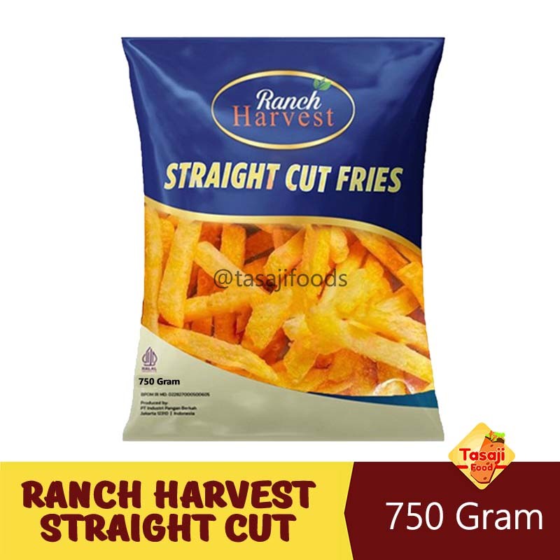

Ranch Harvest Potato Straight Cut Kentang Goreng - 750 Gram
