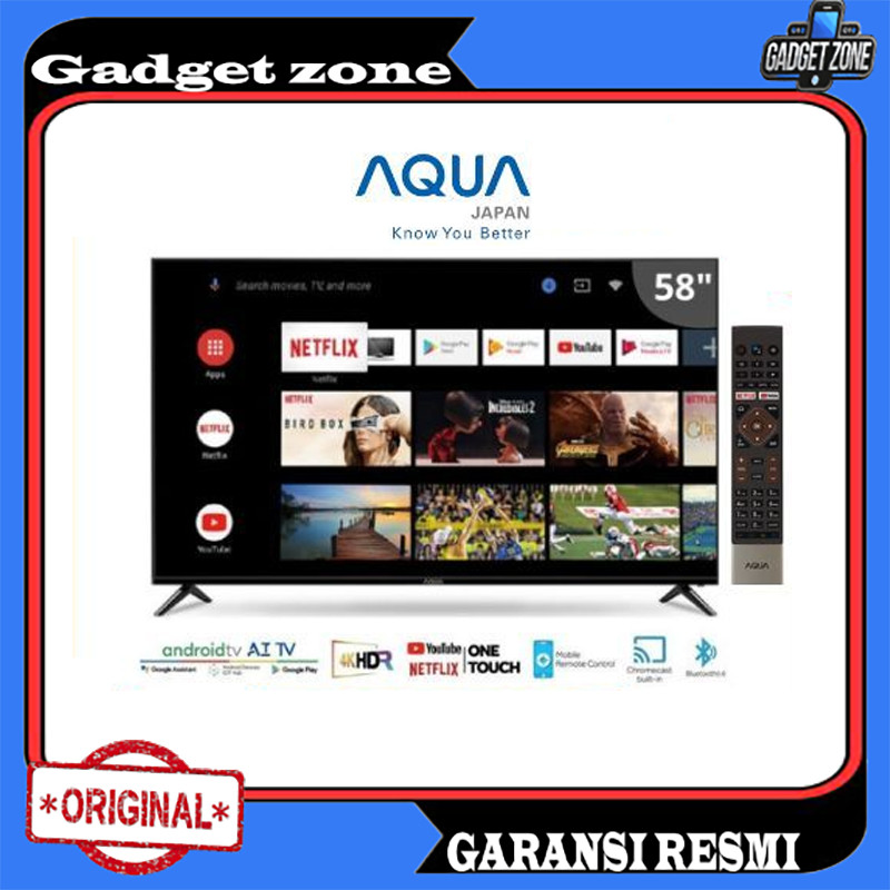 AQUA JAPAN LE58AQT6700UG Android Smart TV 58 Inch