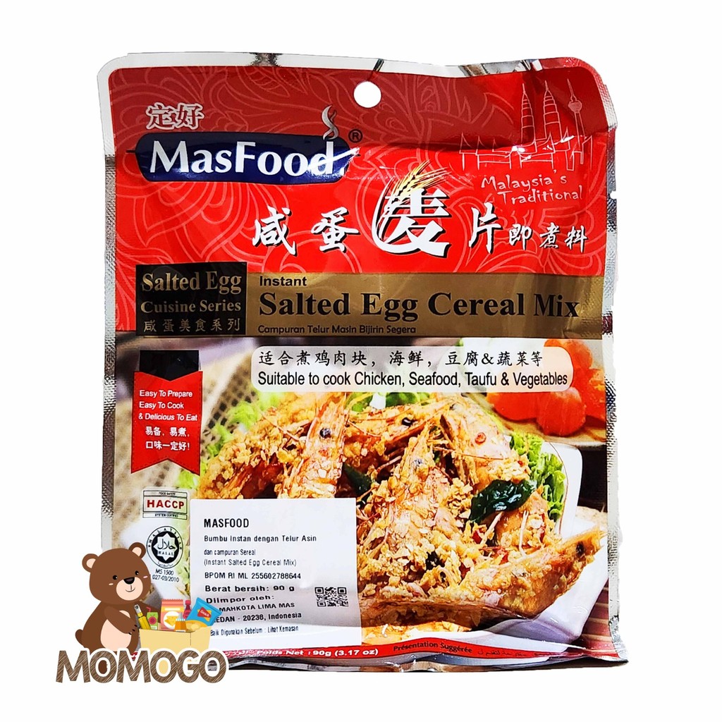 

MASFOOD INSTANT SALTED EGG CEREAL MIX