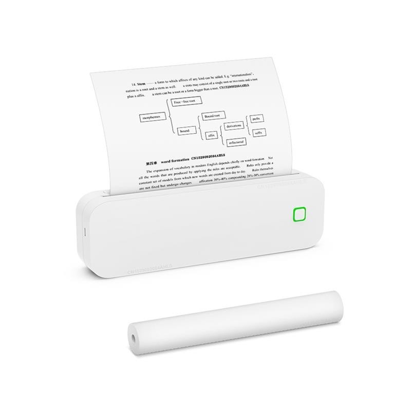 New ?? Portable Mini A4 Printer No Ink Printing A4 Thermal Printer for Phone PC Tattoo Transfer Prin