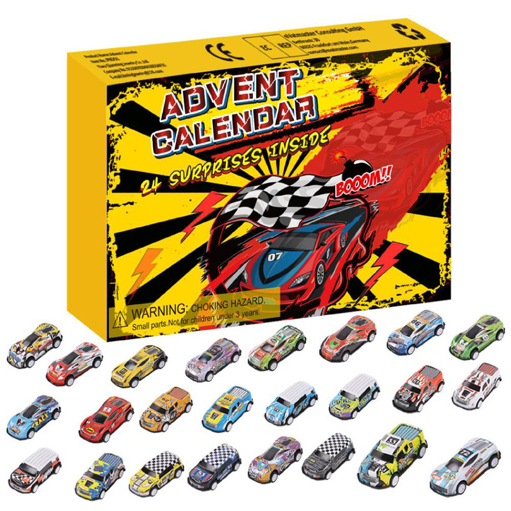 

Advent Calendar 2024 Car Toys 24 Days Christmas Countdown Calendar Christmas Advent Calendar Christmas Gifts for Kids Boys