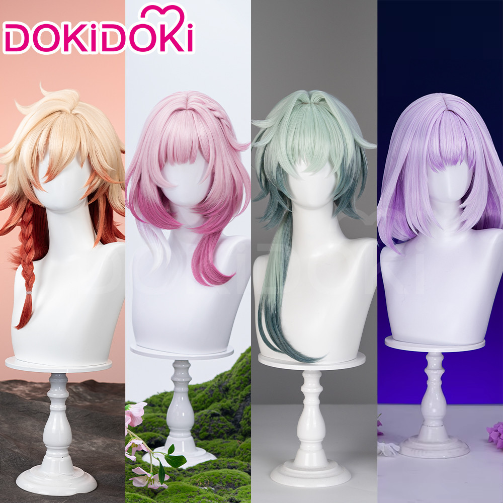  Mydeimos Cyrene Anaxa Polyxena Wig Game Honkai: Star Rail DokiDoki Mydei Cosplay HSR Men Wig Anaxa 