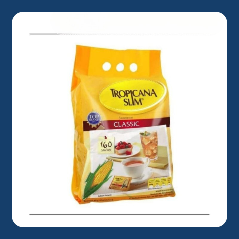 

TROPICANA SLIM SWEETENER CLASSIC 160sachet