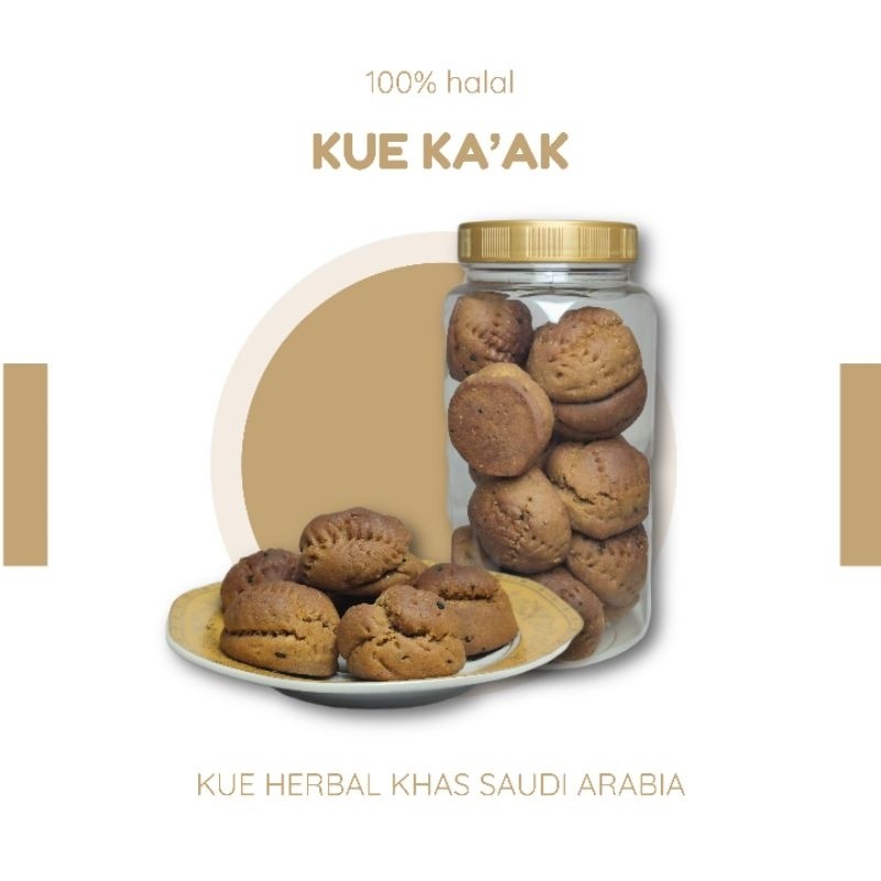 

KUE HERBAL KA’AK Khas Saudi Arabia