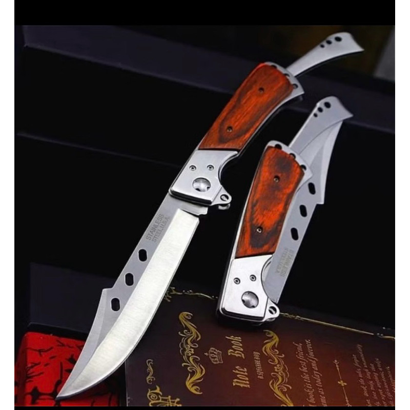 PISAU LIPAT 132 CAMPING - PISAU LIPAT USA 132-K PISAU BERBURU - PISAU SURVIVAL KIT PISAU SURVIVAL MU