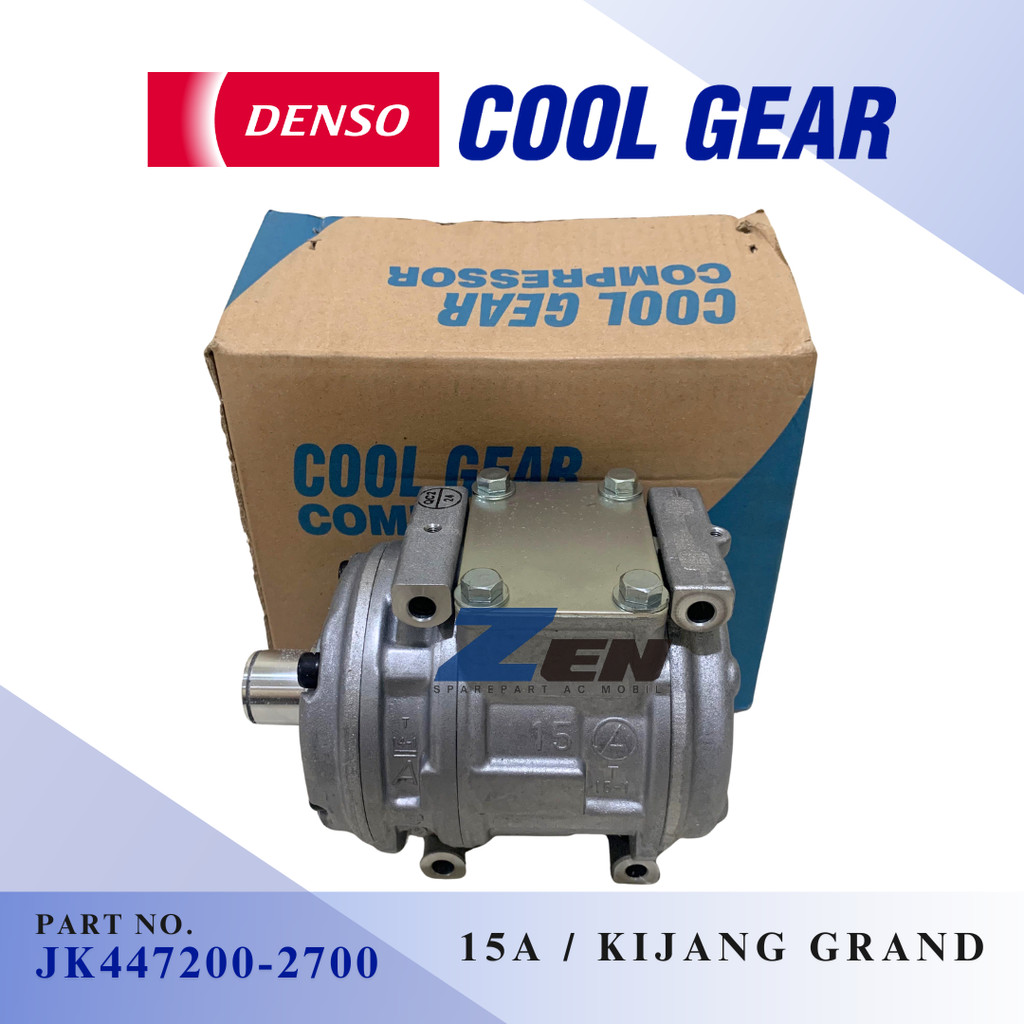 KOMPRESOR COMPRESSOR 15A KIJANG PANTHER KIJANG GRAND KAPSUL SOLUNA GREAT COROLLA DENSO COOL GEAR ASL