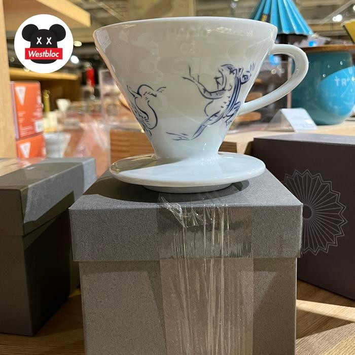 Code Hario x Tachikichi v60 Dripper 02 Ceramic Kyoto Since 1752 - Tachi Kichi Limited Edition Coffee