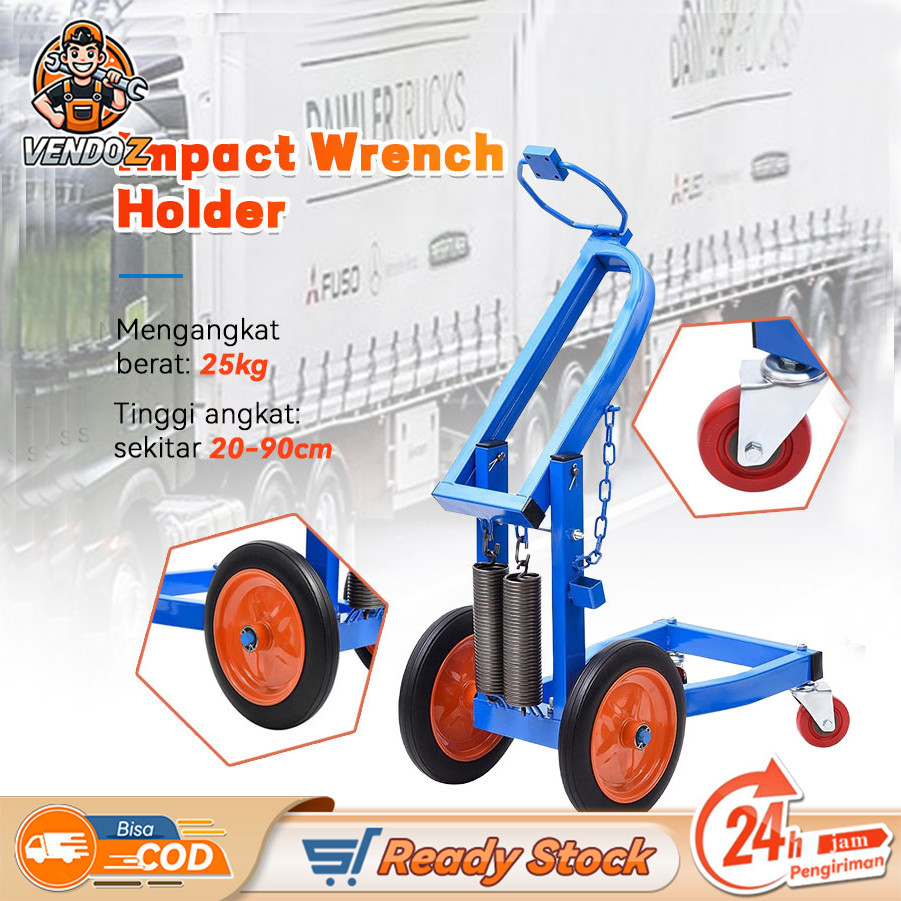 NEW Impact Bracket Holder Pneumatic Wrench Trolley Dudukan Impact Tipe Air Pneumatic Impact Wrench H