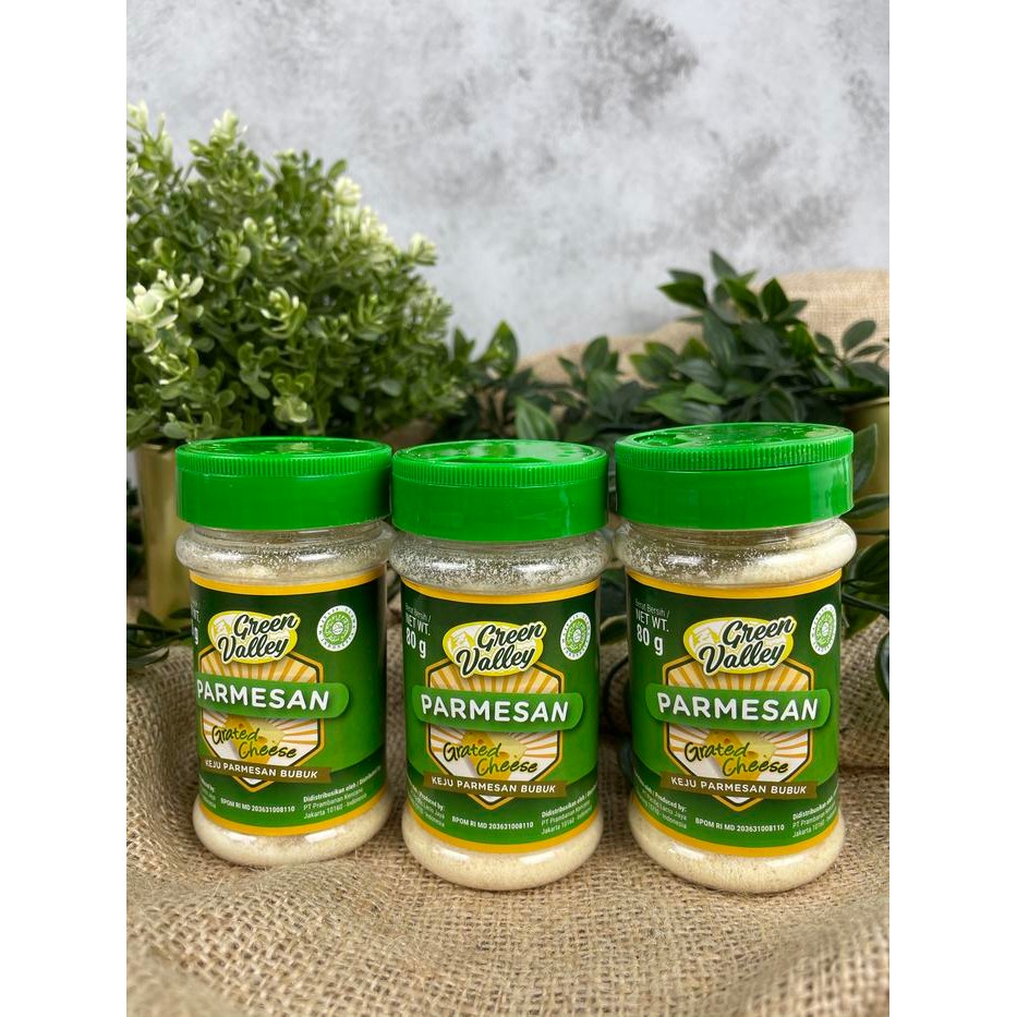 

Green Valley Grated Parmesan Cheese 80 gr - NO EXTRA BOX