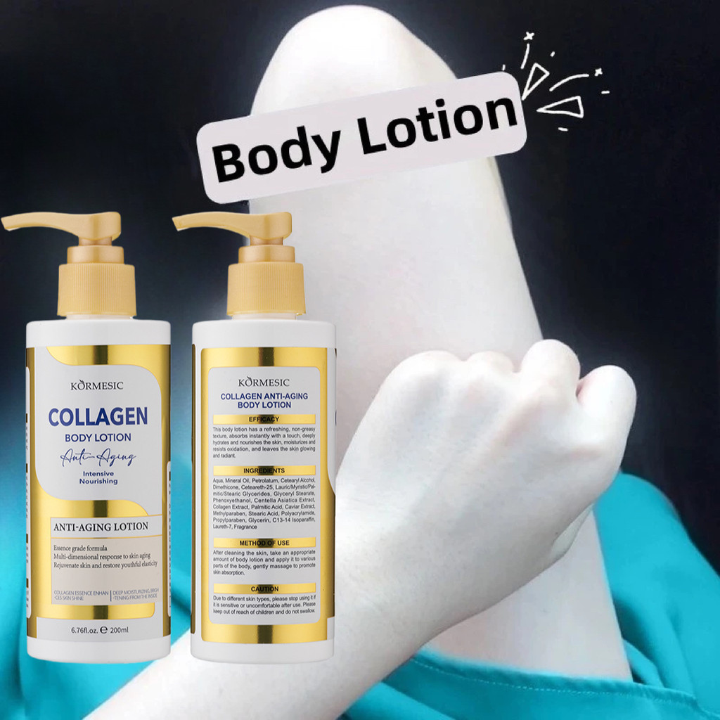 COLLAGEN Moisturizing Whitening Collagen Body Lotion Pemutih Badan Permanen Bpom Whitening Body Skin
