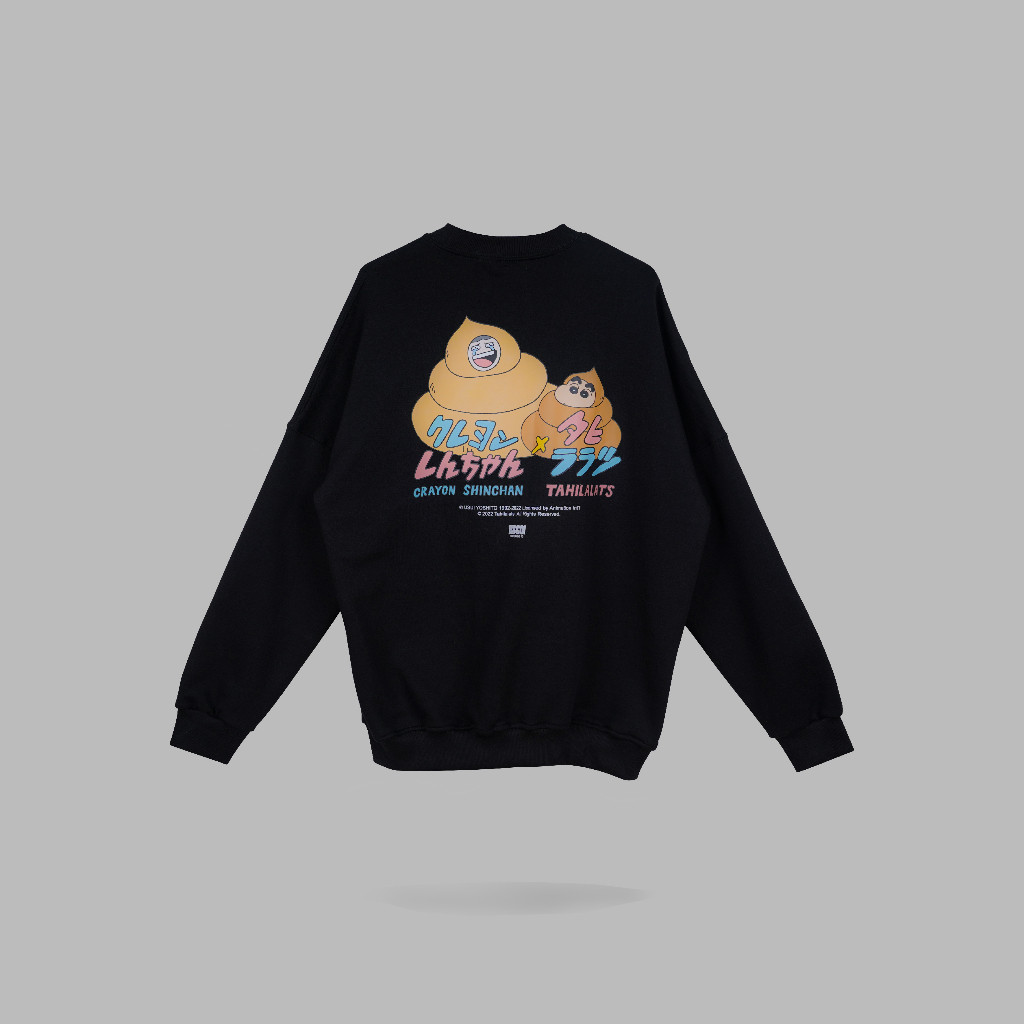 HSCO Crewneck Shinchan X Tahilalats Poop