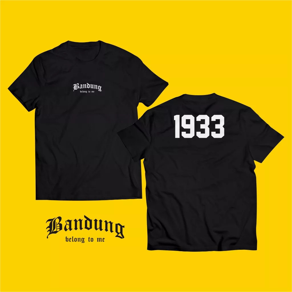 Kaos Casual Bandung Belongs To Me