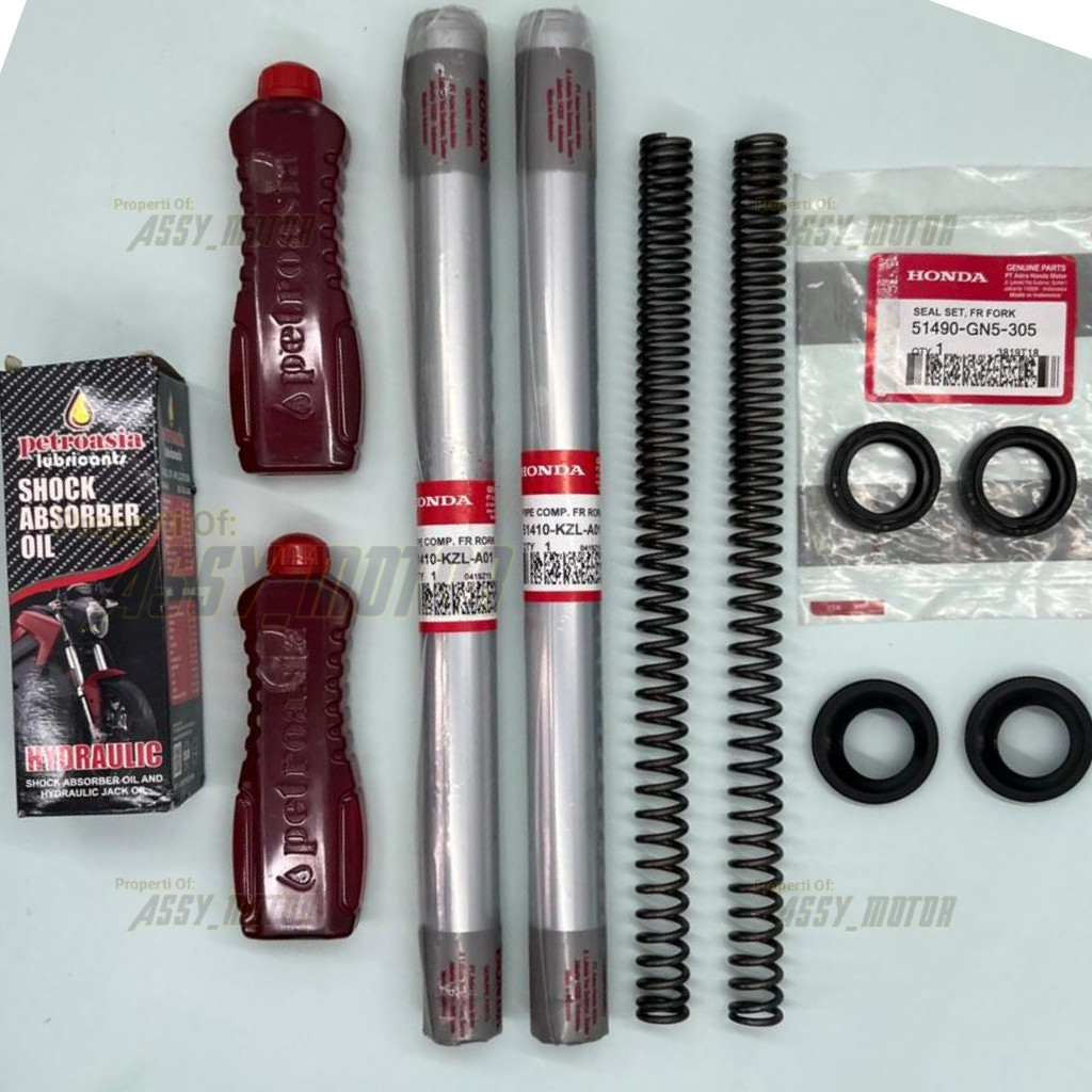 As Sok KZL Paket Komplit As Shock Depan Beat Fi Vario 125 Fi LED New Vario 150 Led Vario 110 Fi