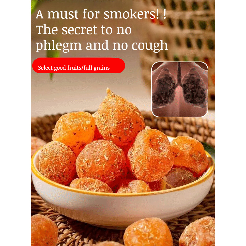 

Golden Orange Casual Snacks with Rock Sugar