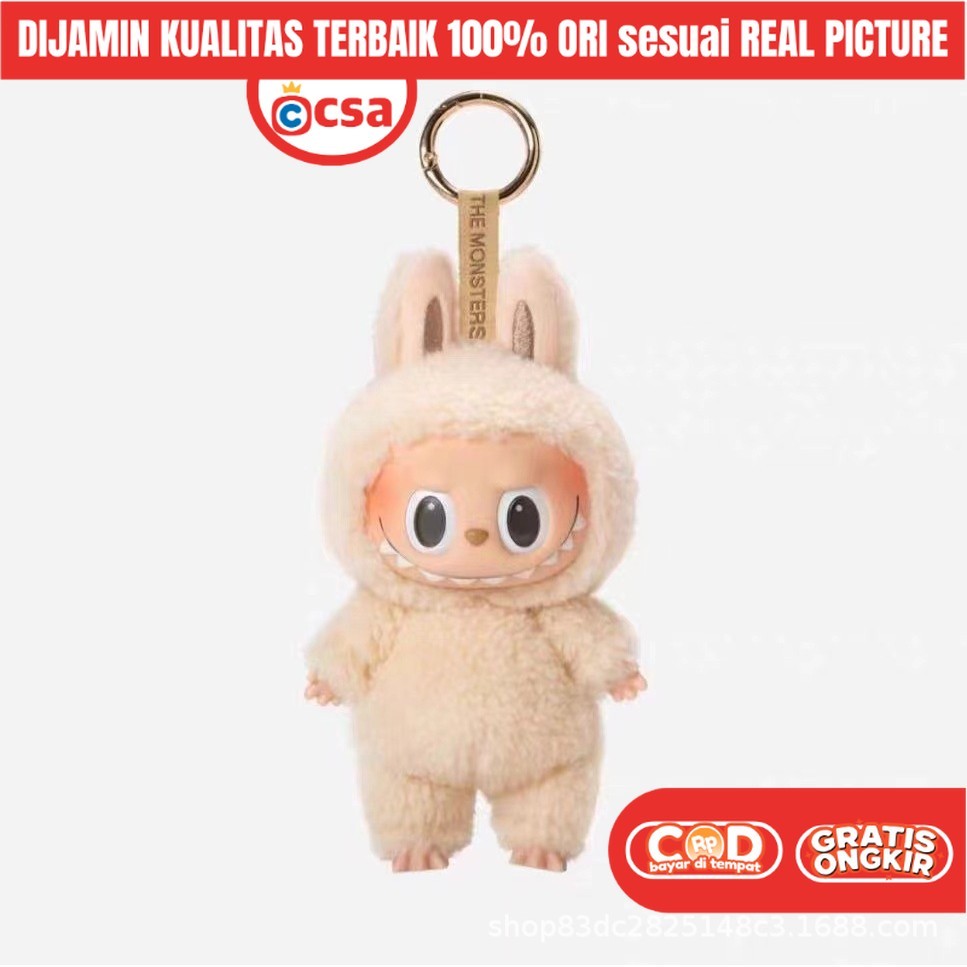 Kado Boneka Labubu KW Charm Macaron Key Chain Import