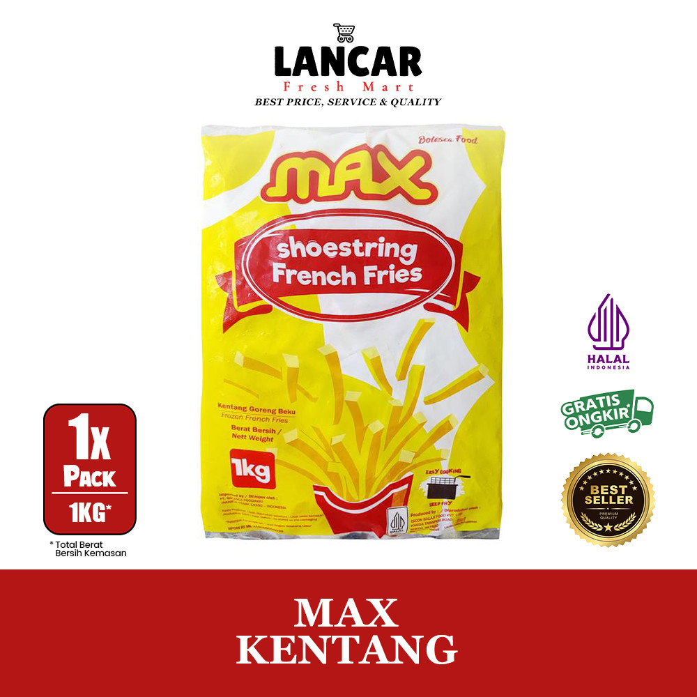 

AFGC MAX KENTANG SHOESTRING1KG