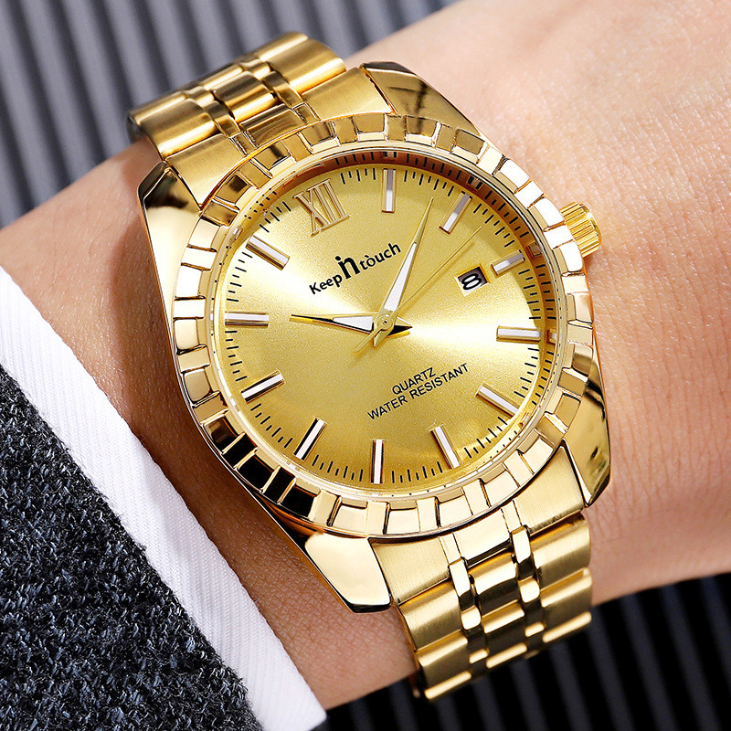 

Jam Tangan Gerakan Otomatis Lintas Batas untuk Pria dengan Kalender Tahan Air Bercahaya Jam Tangan Bisnis Trendy Non-Mekanik Pengiriman Langsung dari Pabrik