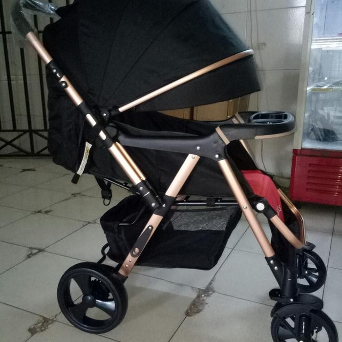 babyblis 511 baby bliss wonfuss kereta dorong bayi stroller - Merah