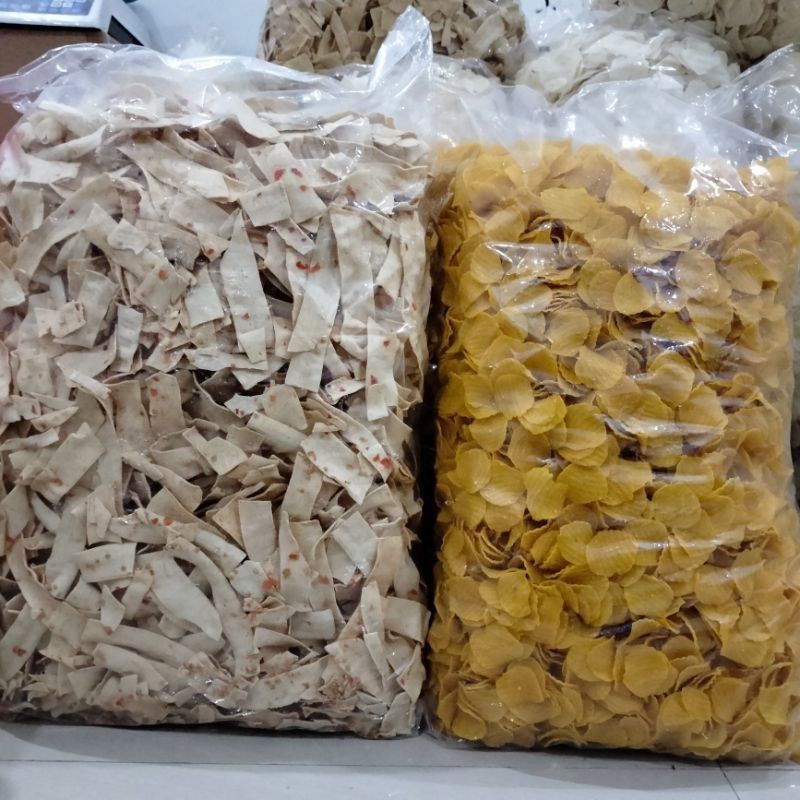 

5kg kerupuk slondok mentah pedas manis