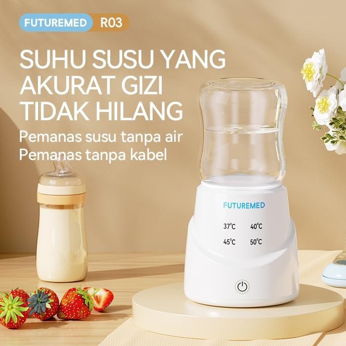 FUTUREMED Milk Bottle Warmer / Penghangat ASI /Alat Pemanas ASI Susu Bayi/Penghangat Susu Portabel -