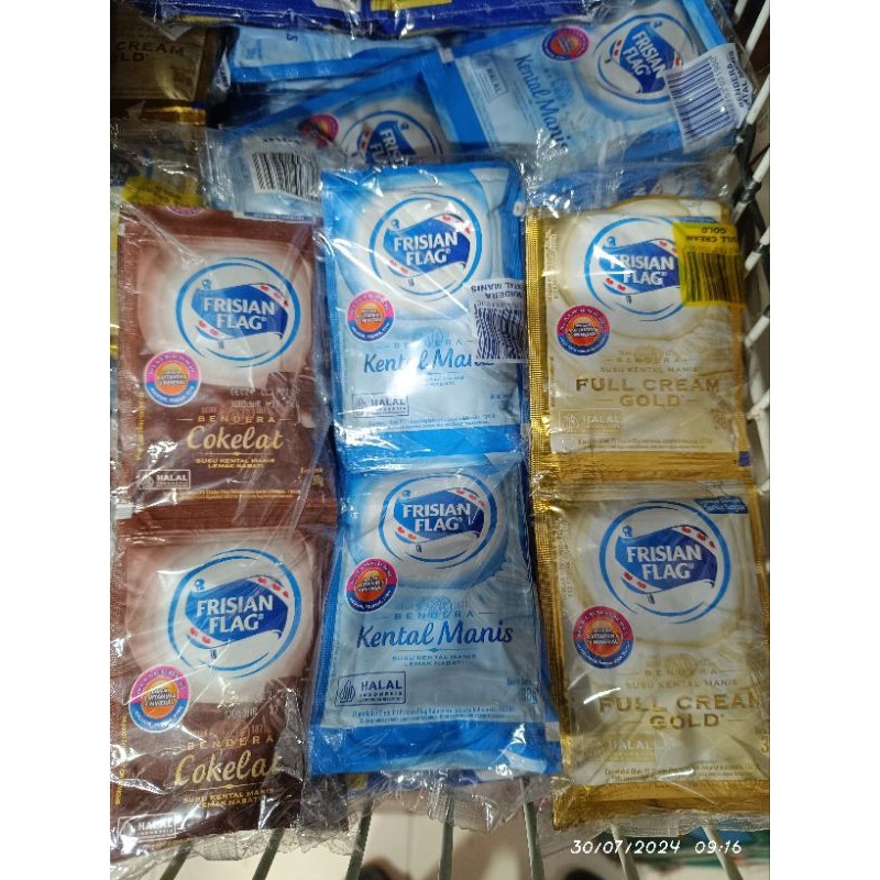 

Susu Kental Manis Frisian Flag PER RENTENG (isi 6 sachet) BY JJS