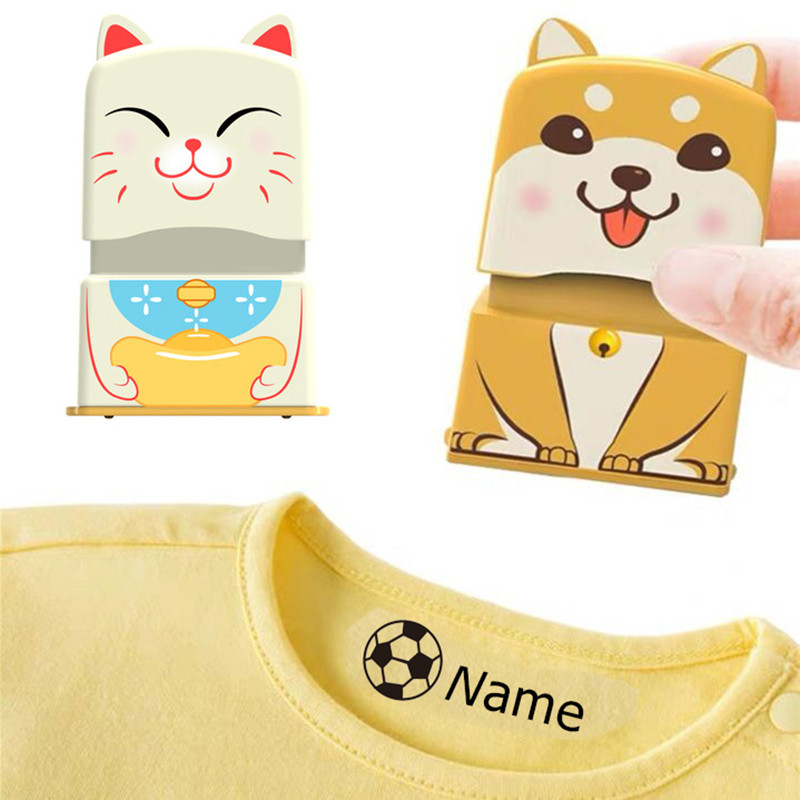 

Customized Name Stamp Waterproof Toy Baby Student Clothes Chapter Wash not Faded Children's Seal Customized Stamp Gifts