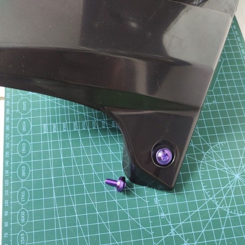 baut body sayap ninja R SS baut titanium original vietnam