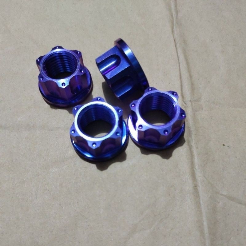 BAUT MUR AS RODA NINJA R SS RR DEPAN BELAKNAG BAUT TITANIUM