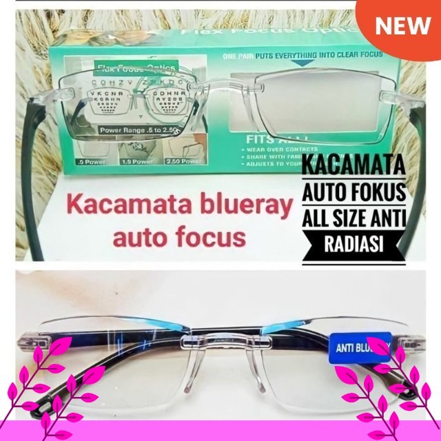 KACAMATA BACA SUPER AUTO FOCUS ANTI-BLUE RAY PRIA DAN WANITA ANTI RADIASI