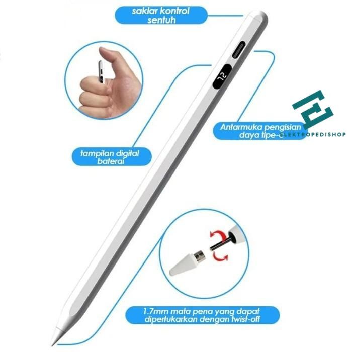 Samsung Galaxy Tab A8 10.5 2022 X205 Stylus Pen Multifungsi Layar Sentuh  Art Screen - Stylus Pen | 